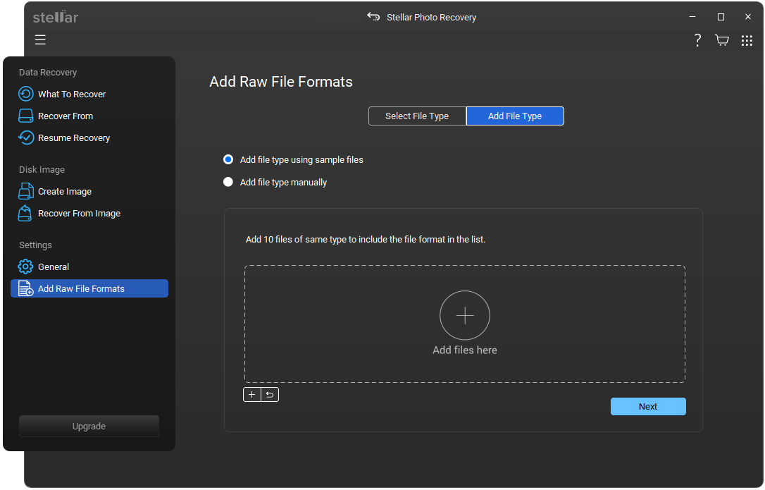 Add raw file format-1